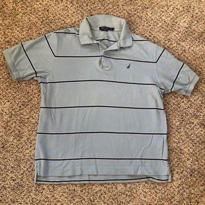 Vintage Nautica Polo striped shirt